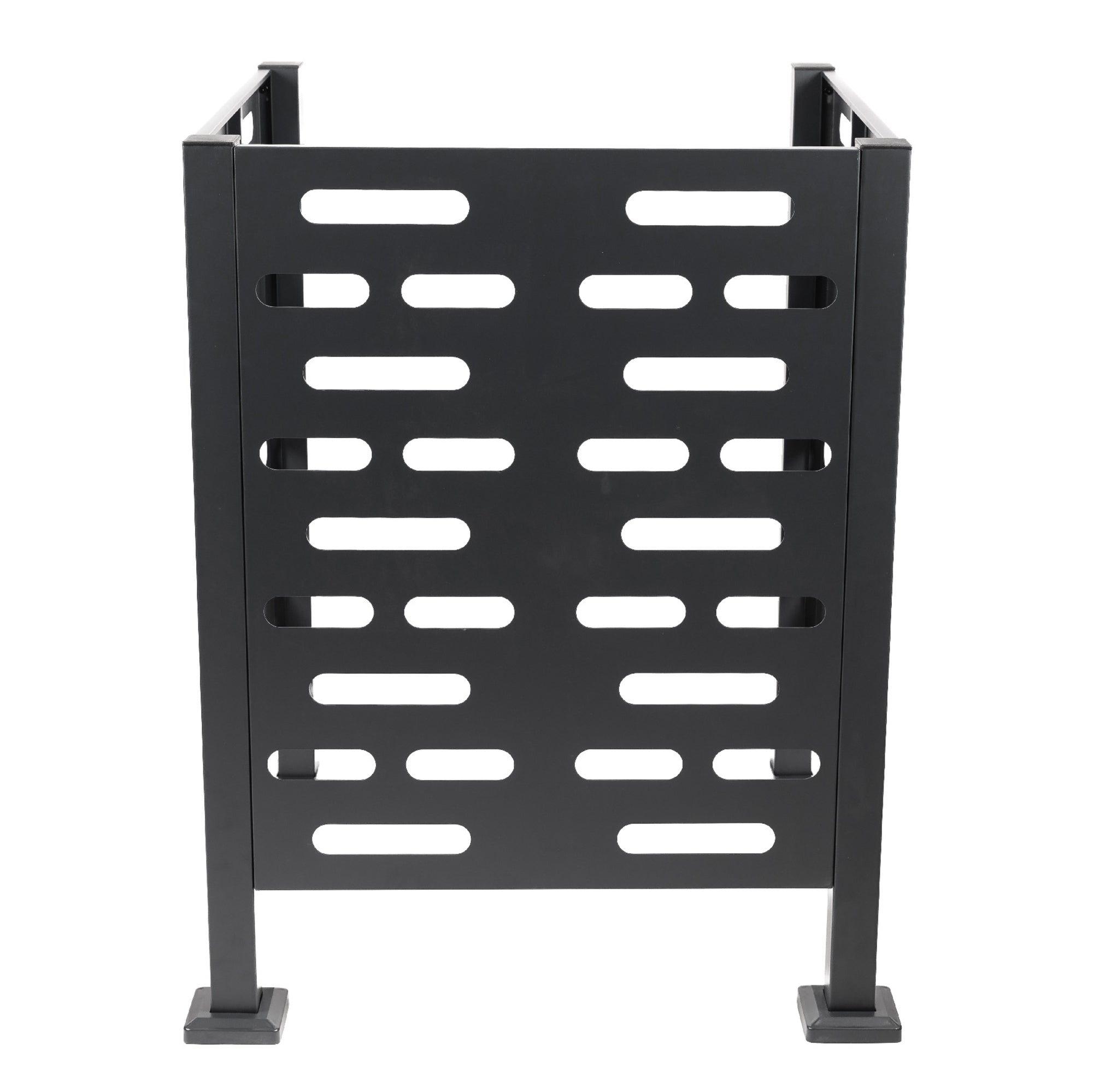 Premium Aluminum Air Conditioner Planter Screen Extra Extra Large 42x42x45 inch, Graphite Colour