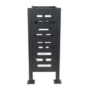 Premium Aluminum Air Conditioner Planter Screen Medium 46x22x35 inch, Graphite Colour