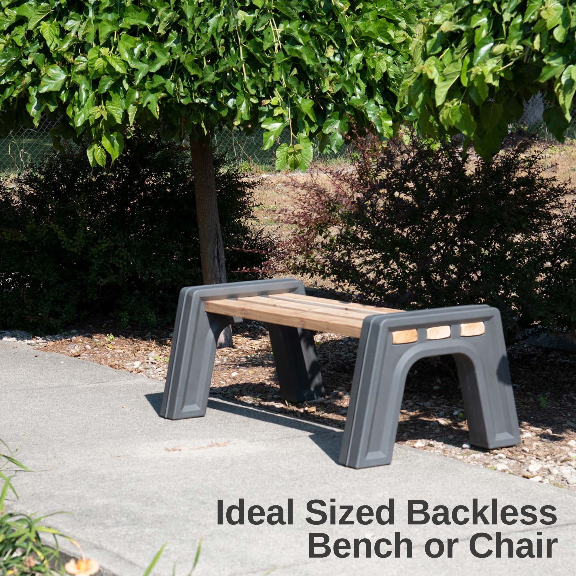 Modern Bench Ends Without Backrest