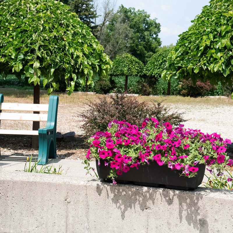 Rectangular Planter With Optional Stand